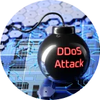 Illustration d’une attaque DDoS